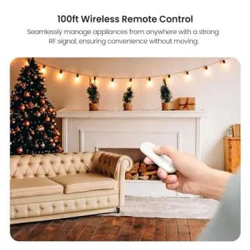 TREATLIFE Wireless Remote Control Dimmer Plugin for Dimmable Lights