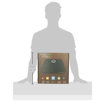 Fitbit Aria Wi-Fi Smart Scale, Black