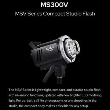 Godox MS300V Strobe Light 300W Versatile Photography Flash