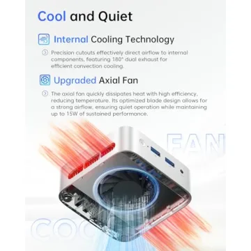 ACEMAGIC Vista V1 Mini PC - Powerful 12th Gen Intel Performance