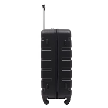 Harper Luggage Set - 2 Piece Black Travelers Club