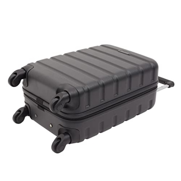 Harper Luggage Set - 2 Piece Black Travelers Club