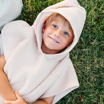 Jade&Kai Kids Hooded Towel - Soft, Stylish, Versatile