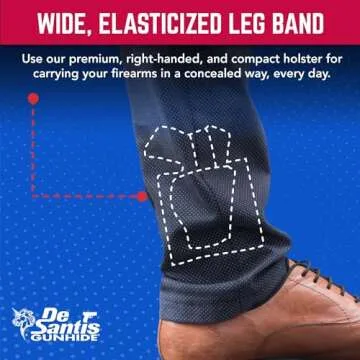 Shop DeSantis Apache Ankle Holster - Comfort & Safety for Concealed Carry
