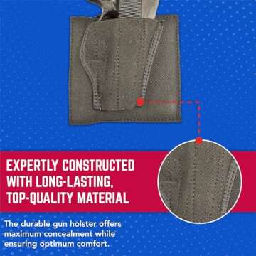 Shop DeSantis Apache Ankle Holster - Comfort & Safety for Concealed Carry