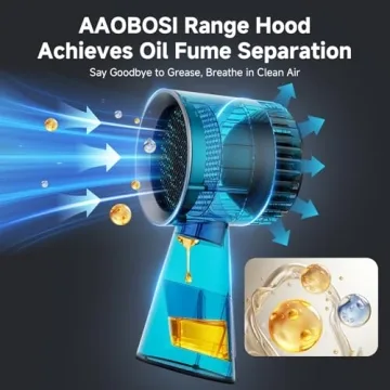 AAOBOSI Portable Range Hood for Indoor and Outdoor Cooking