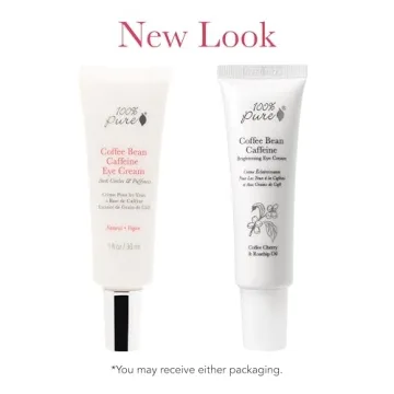 100% PURE Coffee Bean Caffeine Eye Cream for Youthful Eyes