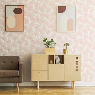 Boutique 9 Begonia Wallpaper - Easy Installation & Striking Design
