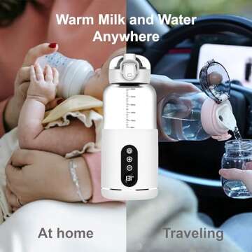 Portable Bottle Warmer for Easy Baby Feeding Anywhere