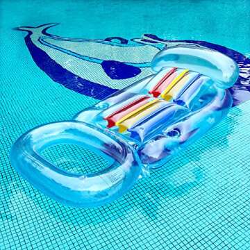 FindUWill Inflatable Pool Float - Comfort & Durability