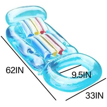 FindUWill Inflatable Pool Float - Comfort & Durability