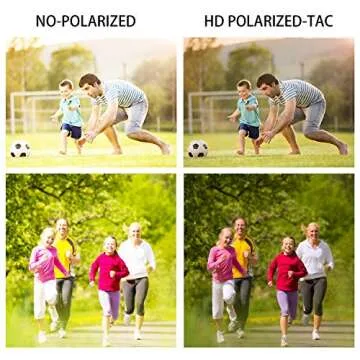 DEAFRAIN Kids Polarized Sunglasses for Outdoor Fun