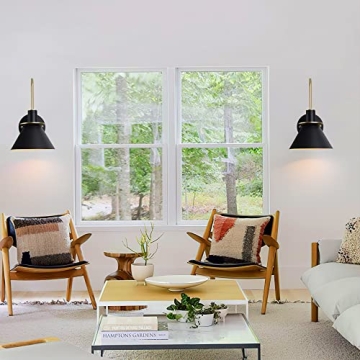 Civaza Remote Control Dimmable Wall Sconces Set of 2