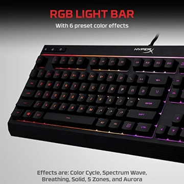 HyperX Alloy Core RGB Keyboard - Affordable Gaming Solution
