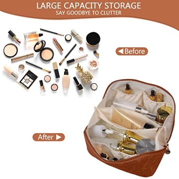 Discover the BAKLUCK Travel Cosmetic Bag - Stylish & Spacious