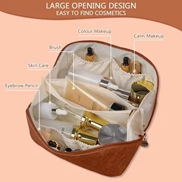 Discover the BAKLUCK Travel Cosmetic Bag - Stylish & Spacious