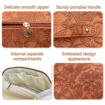 Discover the BAKLUCK Travel Cosmetic Bag - Stylish & Spacious