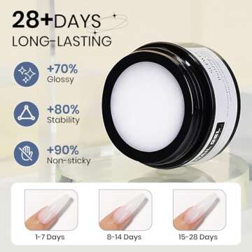 Supwee 3D Nail Gel Non-Stick for Stunning Nail Art