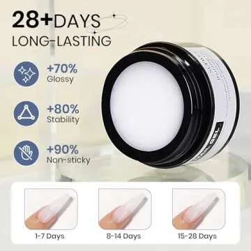 Supwee 3D Nail Gel Non-Stick for Stunning Nail Art