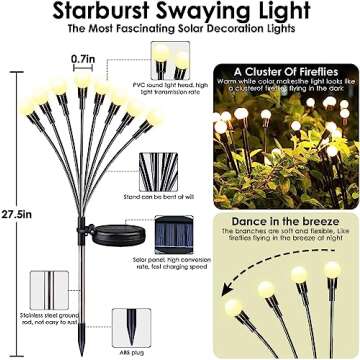 Buy Solar Firefly Lights for Garden Elegance