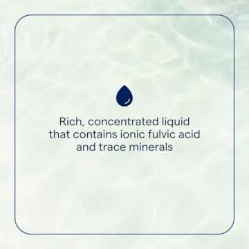 Trace Minerals Ionic Fulvic Acid 250mg - Essential Mineral Supplement to Support Hydration & Energy Production - Aids Muscle Endurance - Liquid Supplement for Healthy Digestion - 2 fl oz (59 Servings)