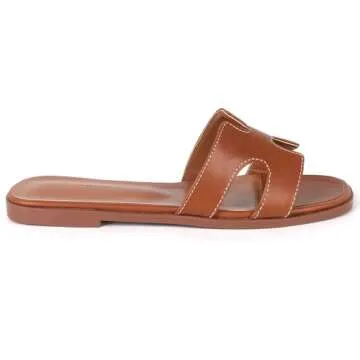 ZASEPY Comfortable Women's Flat Sandals for Summer Style