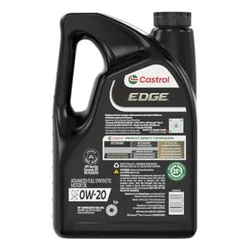 Castrol EDGE 0W-20 Synthetic Motor Oil - Exceptional Protection