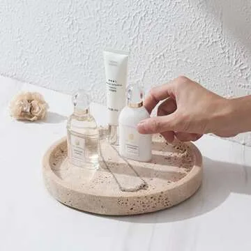 Stylish Real Travertine Tray for Home Decor & Gifts