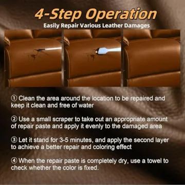 Jughozu Leather Repair Kit for Furniture and More