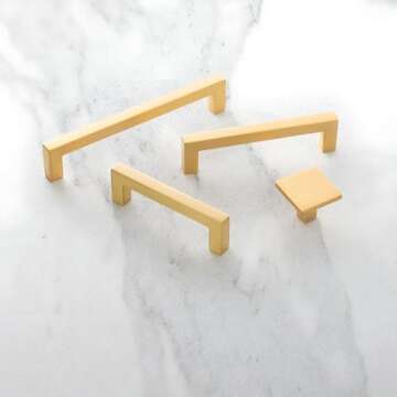 Hickory Hardware Solid Core Kitchen Cabinet Pulls 12 Inch