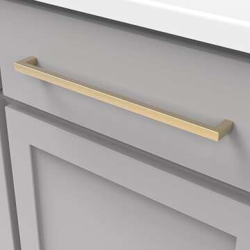 Hickory Hardware Solid Core Kitchen Cabinet Pulls 12 Inch