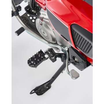 KEMIMOTO Foot Pegs Compatible with CT125 Trail 125 Hunter Cub 2021 2022 2023 2024 2025 Dirt Bike Ped...