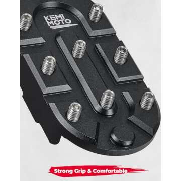KEMIMOTO Foot Pegs Compatible with CT125 Trail 125 Hunter Cub 2021 2022 2023 2024 2025 Dirt Bike Pedals