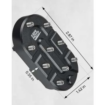 KEMIMOTO Foot Pegs Compatible with CT125 Trail 125 Hunter Cub 2021 2022 2023 2024 2025 Dirt Bike Pedals