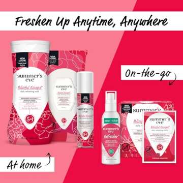 Summer's Eve Cleansing Cloths, Blissful Escape, 16 Count