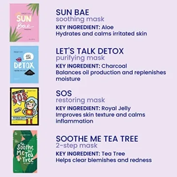 FACETORY K Beauty Face Mask Collection for All Skin Types
