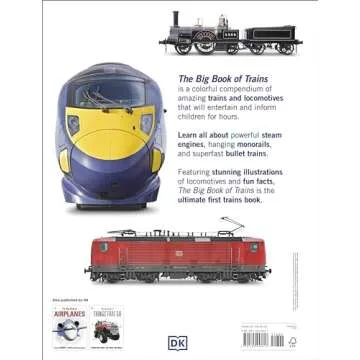 The Big Book of Trains (DK Big Books) - A Perfect Gift for Kids!