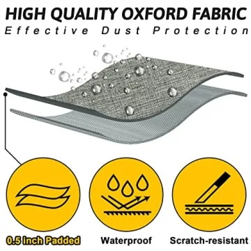 LETSROCK Guitar Case for 40-41 Inch Acoustic Guitars