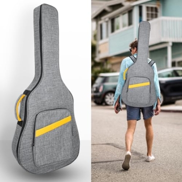 LETSROCK Guitar Case for 40-41 Inch Acoustic Guitars