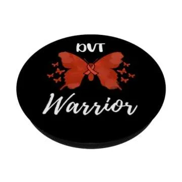 Warrior Deep Vein Thrombosis DVT Awareness PopSockets Adhesive PopGrip