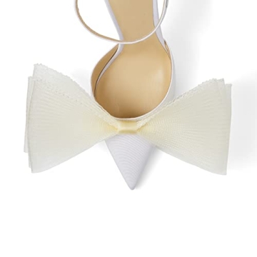 Stylish Women Stiletto Heels with Asymmetric Bows