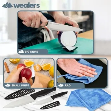 12 Piece Camp Kitchen Cooking Utensil Set Travel Organizer Grill Accessories Portable Compact Gear for Backpacking BBQ Camping Hiking Travel Cookware Kit Water Resistant Case (Blue)