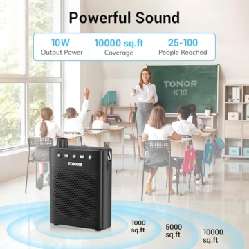 Bluetooth Voice Amplifier for Teachers - K10