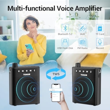 Bluetooth Voice Amplifier for Teachers - K10