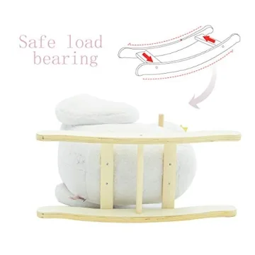 Wooden Rocking Horse for Children Aged 1-3 Years