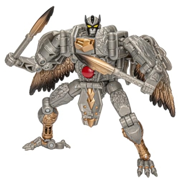 Transformers Legacy United Voyager Class Beast Wars Universe Silverbolt, 7-inch Converting Action Fi...