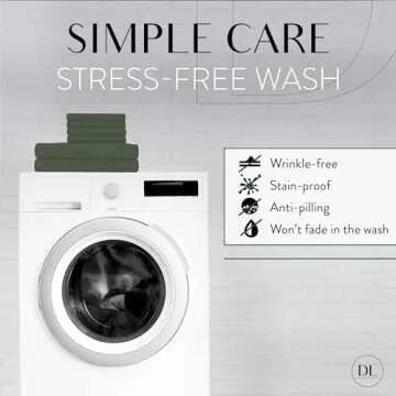 Soft Queen Sheet Set 6 Piece with Deep Pockets - Machine Washable