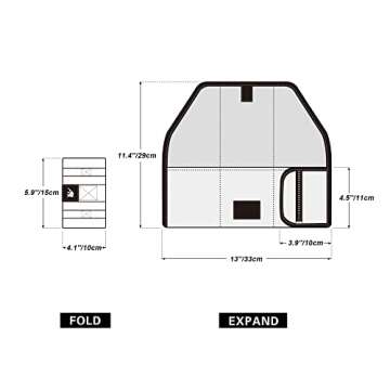 Rhinowalk Compact Bike Saddle Bag for Easy Tool Access