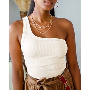 Ultimate Summer Top for Women - One Shoulder Stylish Tee