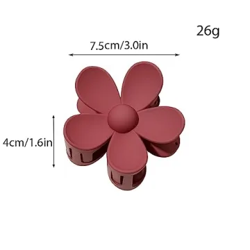 Durable Stylish Flower Hair Clips for All Hair Types